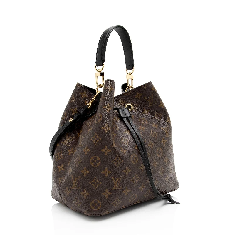 Louis Vuitton Twist bags with the iconic LV - turnlock closureLouis Vuitton Monogram Canvas Neonoe Shoulder Bag (m38hqh)