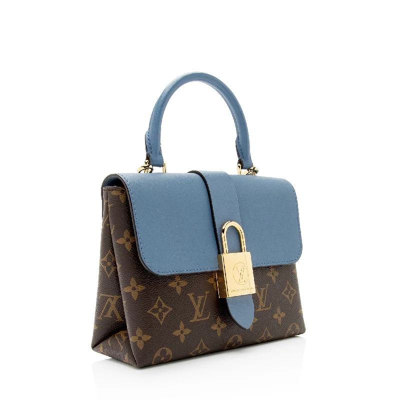 Louis Vuitton bags with a zip - around closure for enhanced securityLouis Vuitton Monogram Canvas Locky BB Satchel (lB8jEM)