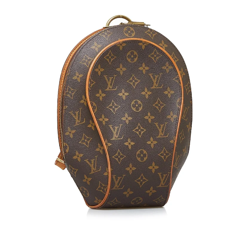 Ladies Louis Vuitton Capucines bags with a detachable shoulder strapLouis Vuitton Monogram Ellipse Backpack (SHG-nFZNeM)