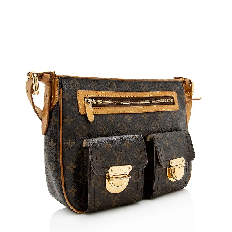 Louis Vuitton bags with a zippered interior pocket for better organizationLouis Vuitton Monogram Canvas Hudson GM Shoulder Bag  - FINAL SALE (18402)