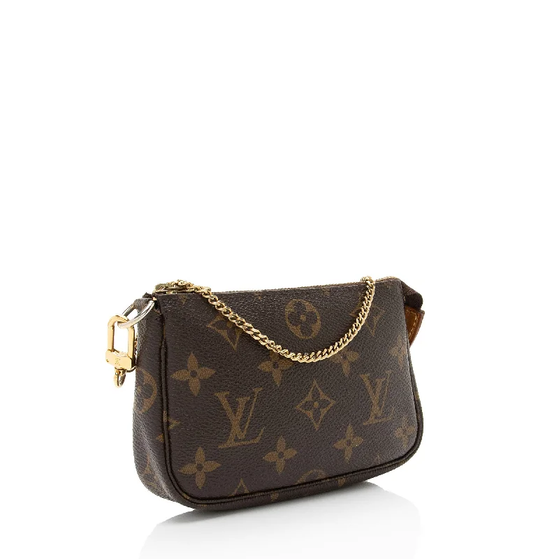 Small - sized Louis Vuitton Pochette Metis bags for a compact carryLouis Vuitton Monogram Canvas Mini Pochette Accessoires (Rn2vgt)