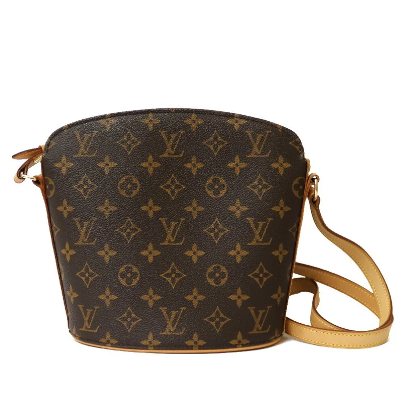 Louis Vuitton bags with a front - zip pocket for small items like keysLOUIS VUITTON Monogram Druo M51290 Brown Women's Canvas