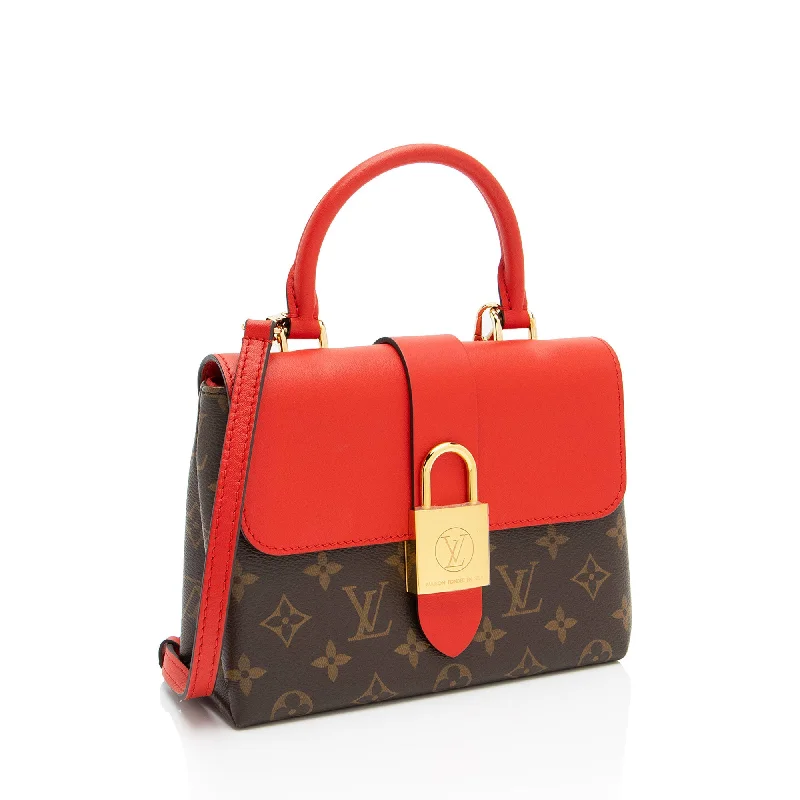 Louis Vuitton tote bags with a double - handle and shoulder - strap optionLouis Vuitton Monogram Canvas Locky BB Top Handle (pMQ3Q9)