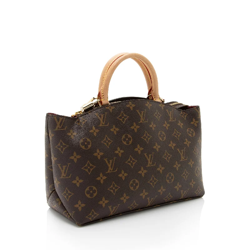 Louis Vuitton bags with a zip - around closure for enhanced securityLouis Vuitton Monogram Canvas Grand Petit Palais Tote (fFwECR)