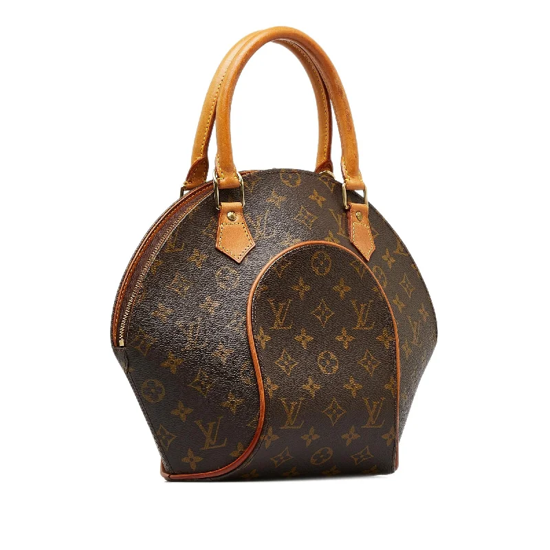 Louis Vuitton tote bags with a double - handle and shoulder - strap optionLouis Vuitton Monogram Ellipse PM (SHG-dKxWTA)