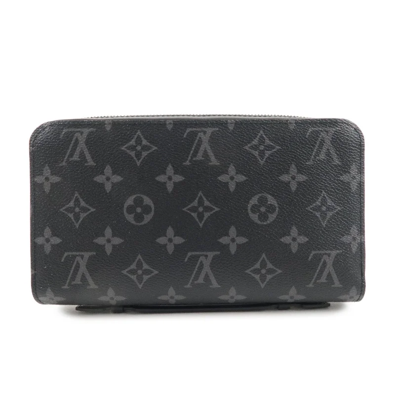 Louis Vuitton Twist bags with a snakeskin - effect panel for a bold lookLouis Vuitton Monogram Eclipse Zippy XL Wallet M61698