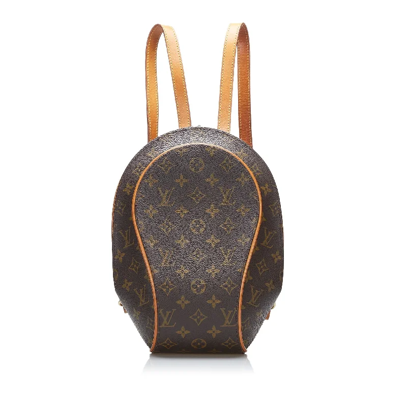 Ladies Louis Vuitton shoulder bags with a wide - width strap for comfortLouis Vuitton Monogram Ellipse Backpack