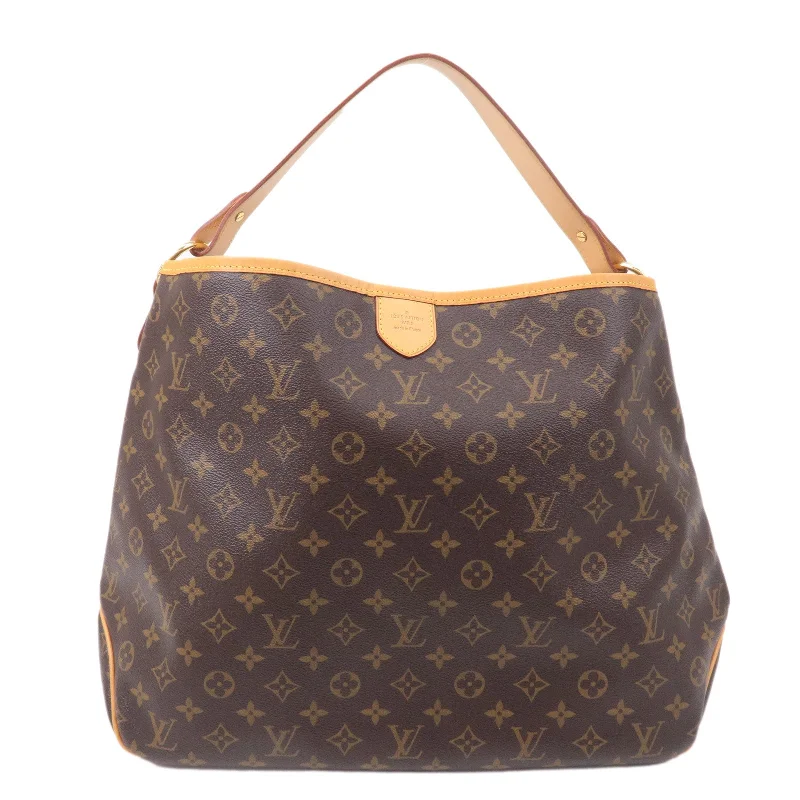 Louis Vuitton tote bags with a spacious interior and multiple pocketsLouis Vuitton Monogram Delightful MM Shoulder Bag M40353