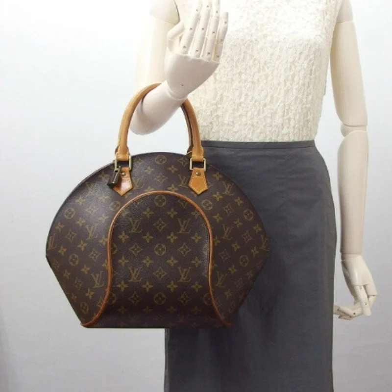 Louis Vuitton handbags with a beaded trim for a touch of glamourLOUIS VUITTON Monogram Ellipse MM Handbag