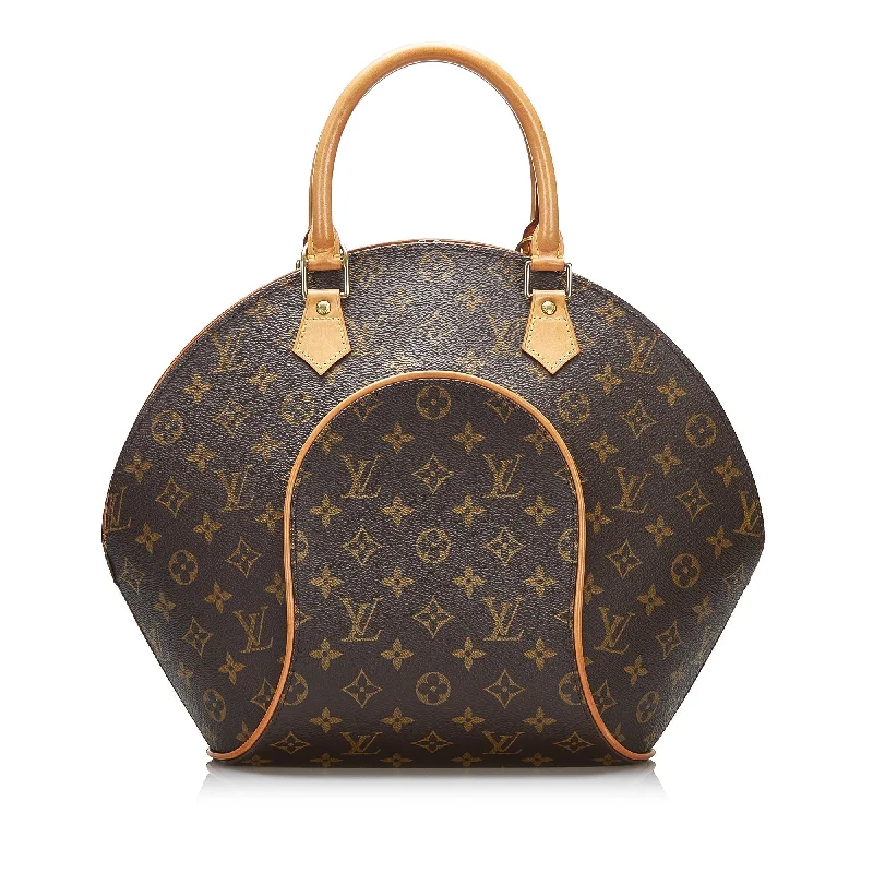 Ladies Louis Vuitton shoulder bags with a tassel decoration for charmLouis Vuitton Monogram Ellipse MM Handbag