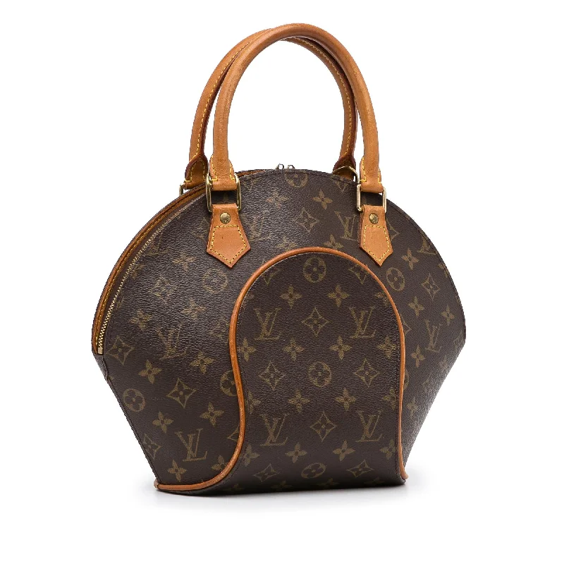 Louis Vuitton crossbody bags with a woven leather strap for textureLouis Vuitton Monogram Ellipse PM (SHG-T4fuFP)