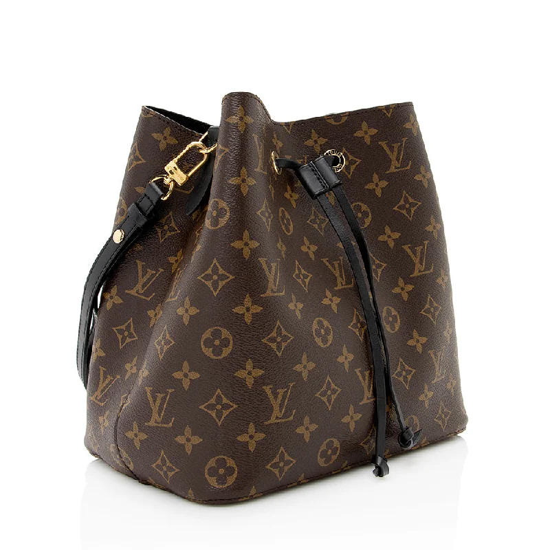 Louis Vuitton Alma bags with a leather - wrapped handle for a luxurious feelLouis Vuitton Monogram Canvas Neonoe Shoulder Bag (21283)