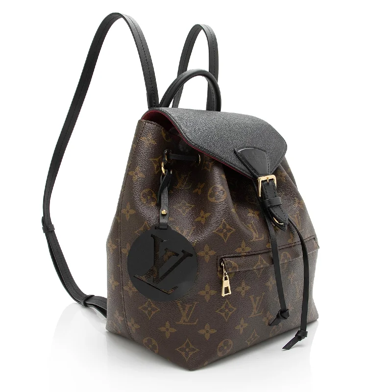 Ladies Louis Vuitton handbags with a detachable coin purse insideLouis Vuitton Monogram Canvas Montsouris PM NM Backpack (uUzo6J)