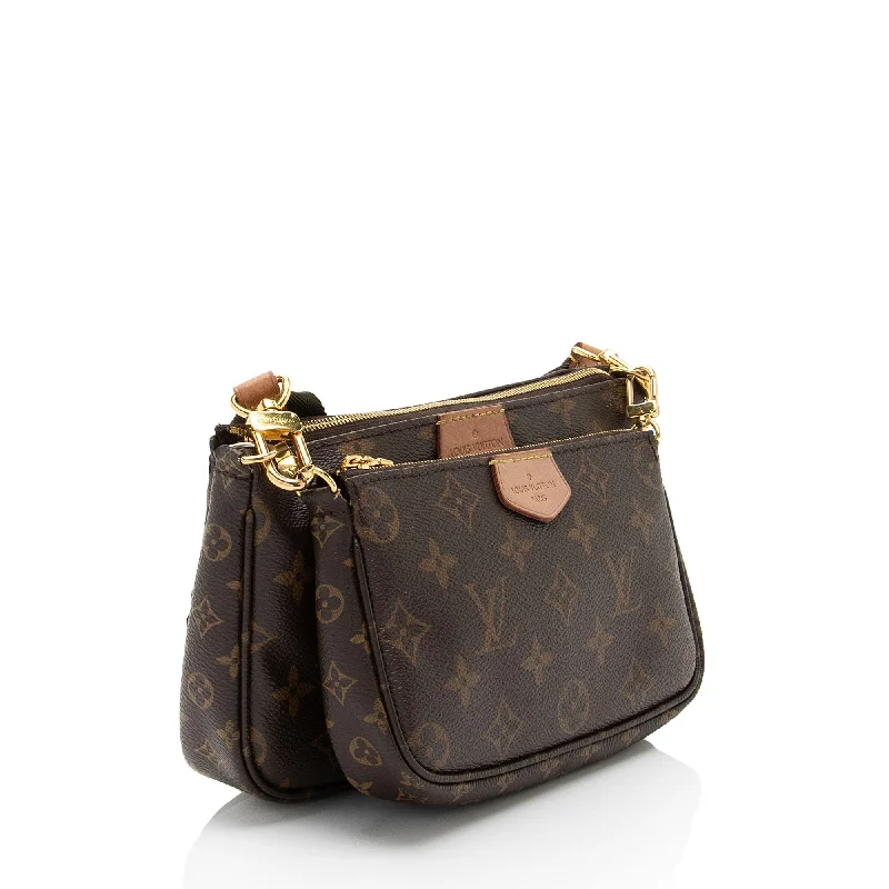 Ladies Louis Vuitton shoulder bags with a magnetic - closure flap for easeLouis Vuitton Monogram Canvas Multi-Pochette Accessoires - FINAL SALE (ZgwqhN)