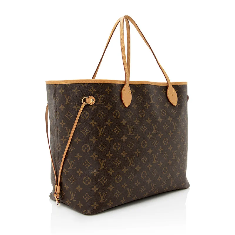 Louis Vuitton crossbody bags with a keychain holder for practicalityLouis Vuitton Monogram Canvas Neverfull GM Tote (21974)