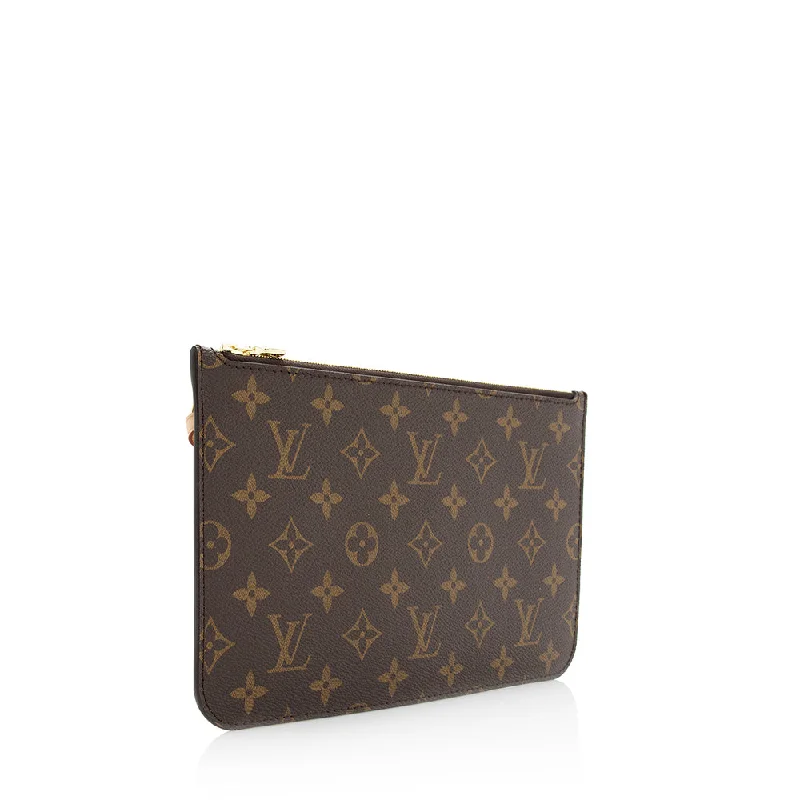 Louis Vuitton crossbody bags with adjustable shoulder straps for comfortLouis Vuitton Monogram Canvas Neverfull GM Pochette (20619)