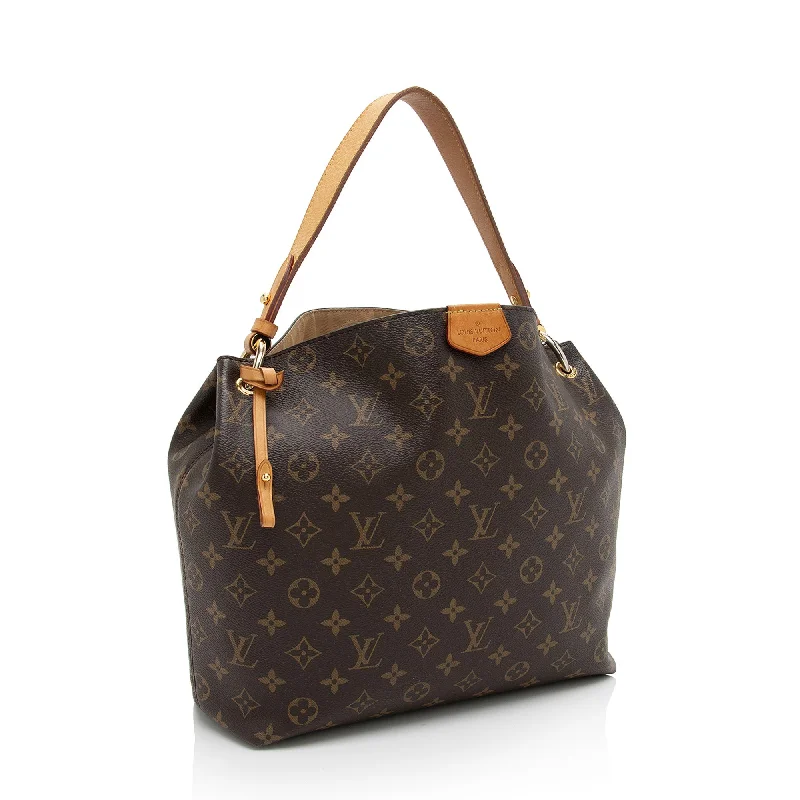 Louis Vuitton Neverfull bags with large capacity for everyday essentialsLouis Vuitton Monogram Canvas Graceful PM Hobo (8CF3hY)