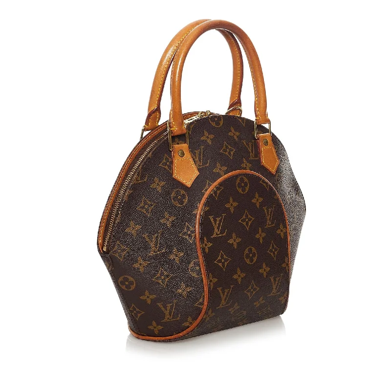 Louis Vuitton bags with a detachable mirror inside for on - the - go touch - upsLouis Vuitton Monogram Ellipse PM (SHG-34473)