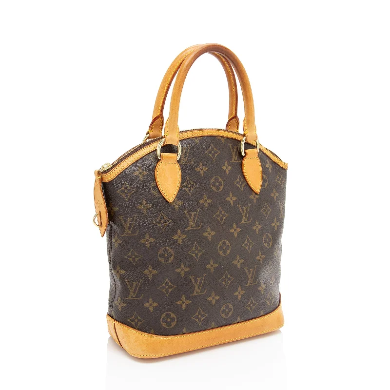 Louis Vuitton Alma bags with a detachable shoulder strap for versatilityLouis Vuitton Monogram Canvas Lockit Satchel (AX2bhZ)