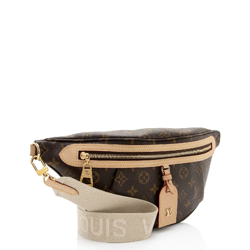 Louis Vuitton bags with a detachable mobile phone holder for convenienceLouis Vuitton Monogram Canvas High Rise Bumbag (va9Pes)