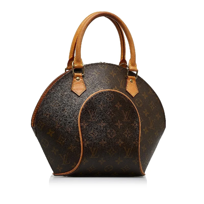 Louis Vuitton bags with a detachable mirror inside for on - the - go touch - upsLouis Vuitton Monogram Ellipse PM (SHG-J1JDTC)