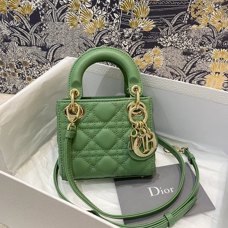 Christian Dior handbags with a snap - button closure and a decorative buckleChristian Dior Bags - 5848