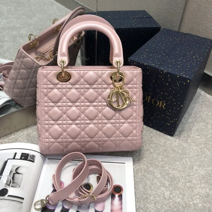 Christian Dior bags with a quilted pattern and gold - toned hardwareChristian Dior Bags - 6023