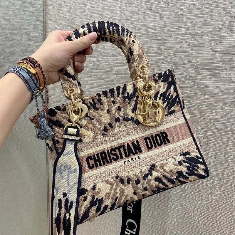 Christian Dior handbags with a snap - button closure and a decorative buckleChristian Dior Bags - 6033