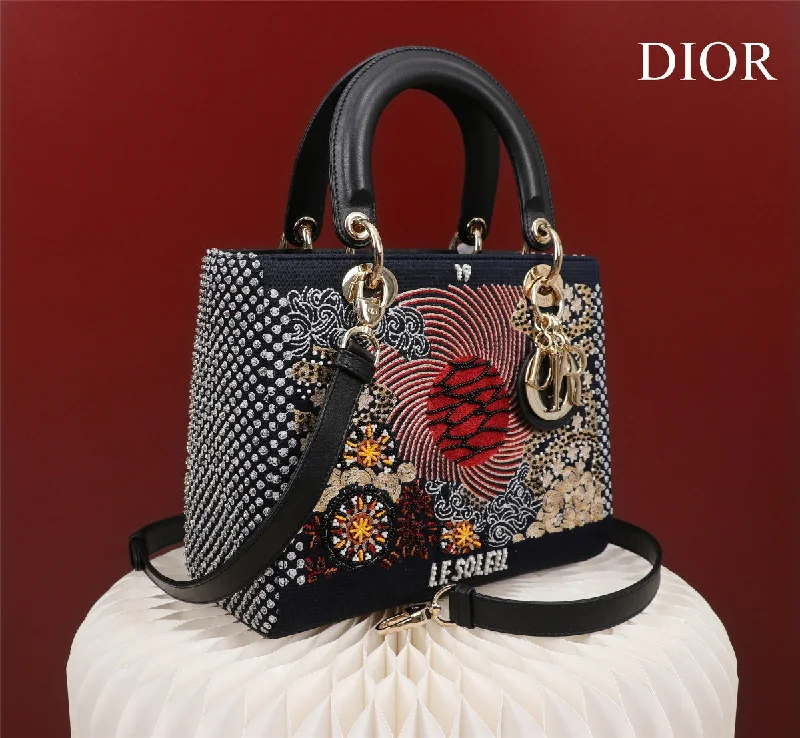 Stylish Christian Dior shoulder bags with a tassel - adorned zipperChristian Dior - Luxury Bags  183