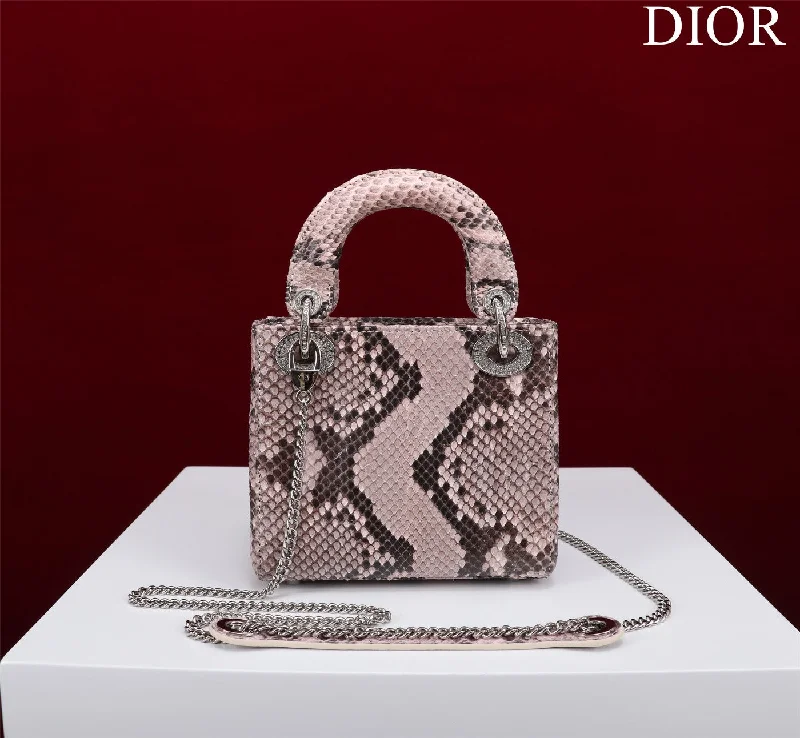 Christian Dior handbags with a detachable mirror for on - the - go touch - upsChristian Dior - Luxury Bags  196