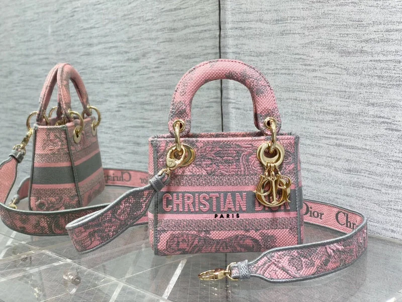 Christian Dior Saddle bags with a studded trim for a bold lookWF - Dior Bags - 042